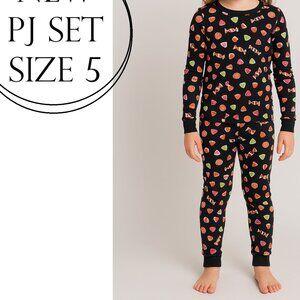 NEW Christmas Pajamas Size 5 Girls Pajama Set PJs PJ Sleepwear Pants Shirt Top N
